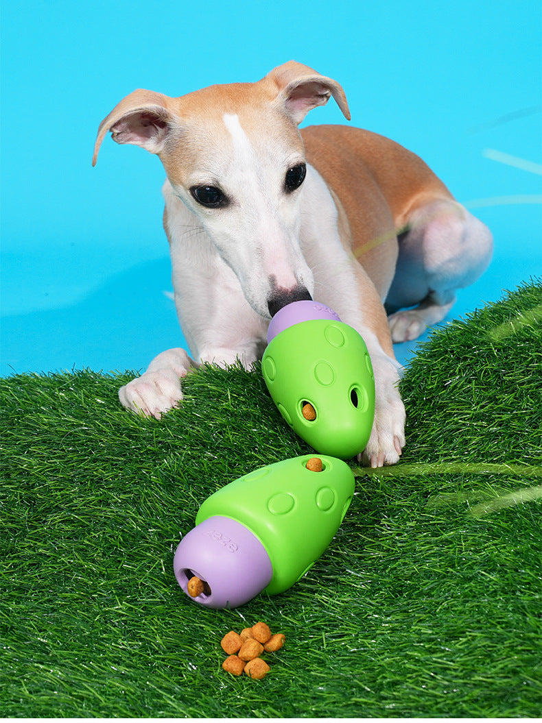 Mushroom Chew Toy – Interactive Treat Dispenser for Dogs