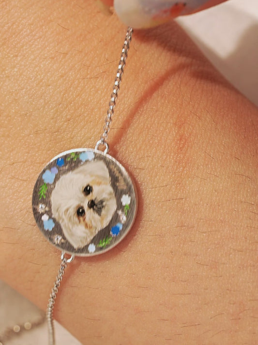 🌟 Custom Pet Portrait Locket & Pendant | Hand-Painted Memorial Jewelry
